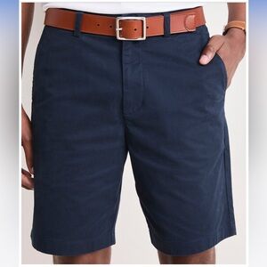 Vineyard Vines Dark Blue Flat Front Shorts
